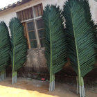 15년 10ft 인공 사탕야자 나무, 가짜 종려 잎 식물 쇼핑 몰 장식
