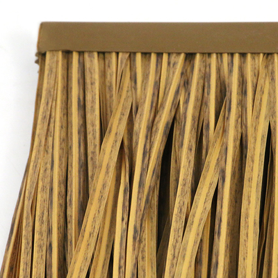 500*500mm Heavy Duty Type Water Reed Fire resistance minent swivel Palm Leaf Thatched Best Price Artificial Roof Tile