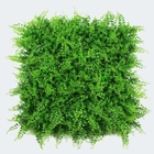 4.8CM UV 수직 인공 벽면녹화, 인조 잎 벽 100 플라스틱
