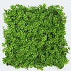 일광에 견디는 비현실적 가짜 녹색 식물 벽 인공 4 층 잎