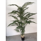 디피시슬뤼테스엔스 인공 분재 식물, 1m 인조 아레카 야자나무