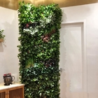 DIY 100 센티미터 인공 잎 벽, 합성 풀은 5년을 벽으로 둘러쌉니다