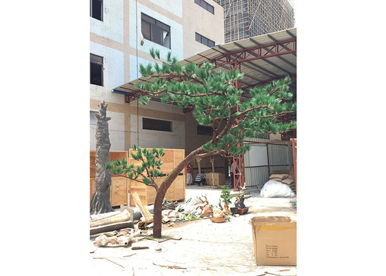 OEM ODM 인조 소나무 크리스마스 트리 실제 목재 재료