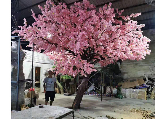 Silk Cloth Artificial Blossom Tree 10 Years Life Span 1m Size