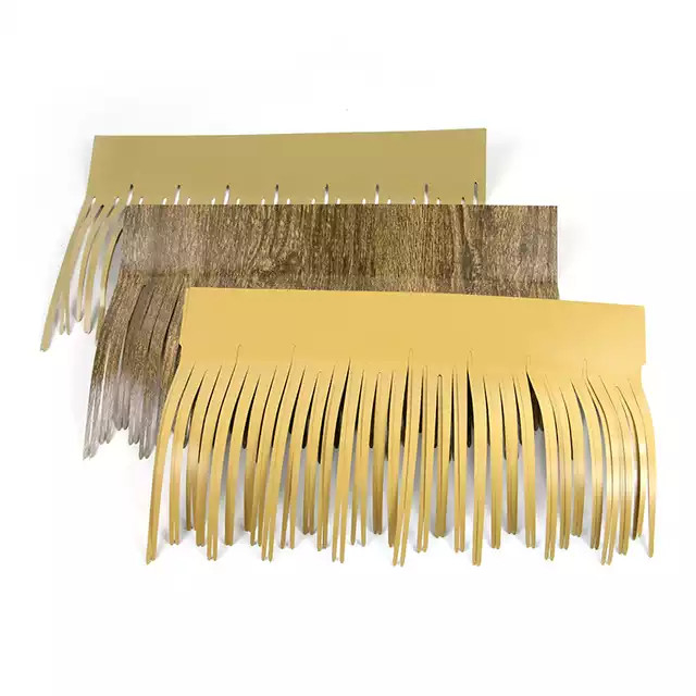 Artificial Aluminium Roof Tile Straw Tiles,Garden Patio Synthetic Thatch Umbrella Cover Roofing Material